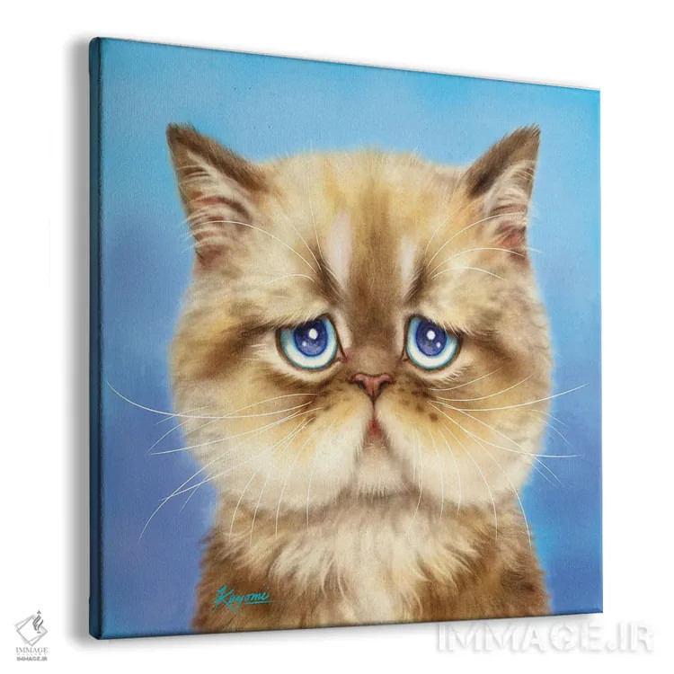 تابلو دکوراتیو ۳۶۵ روز با گربه ها: ۱۸۶ اثر کایومی هارای - نمای پرسپکتیو محصول