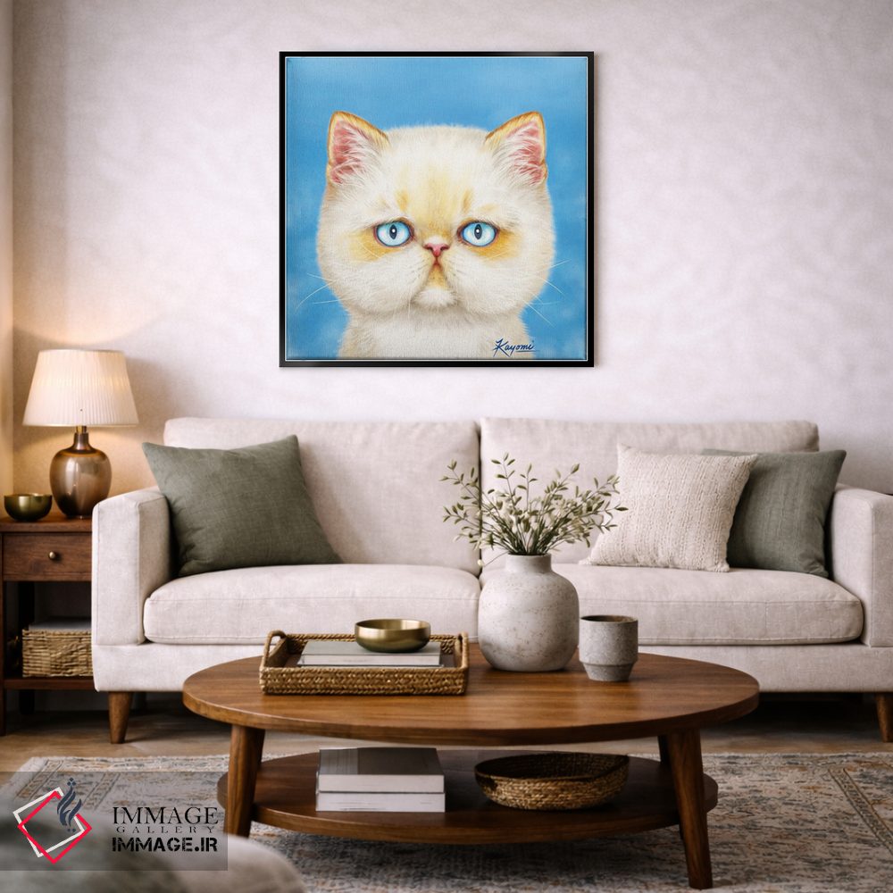 تابلو دکوراتیو ۳۶۵ روز با گربه ها: ۶ اثر کایومی هارای - D4B