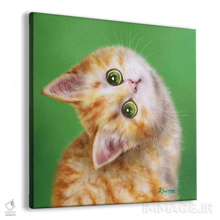 تابلو دکوراتیو ۳۶۵ روز با گربه ها: ۲۱۷ اثر کایومی هارای - نمای پرسپکتیو محصول