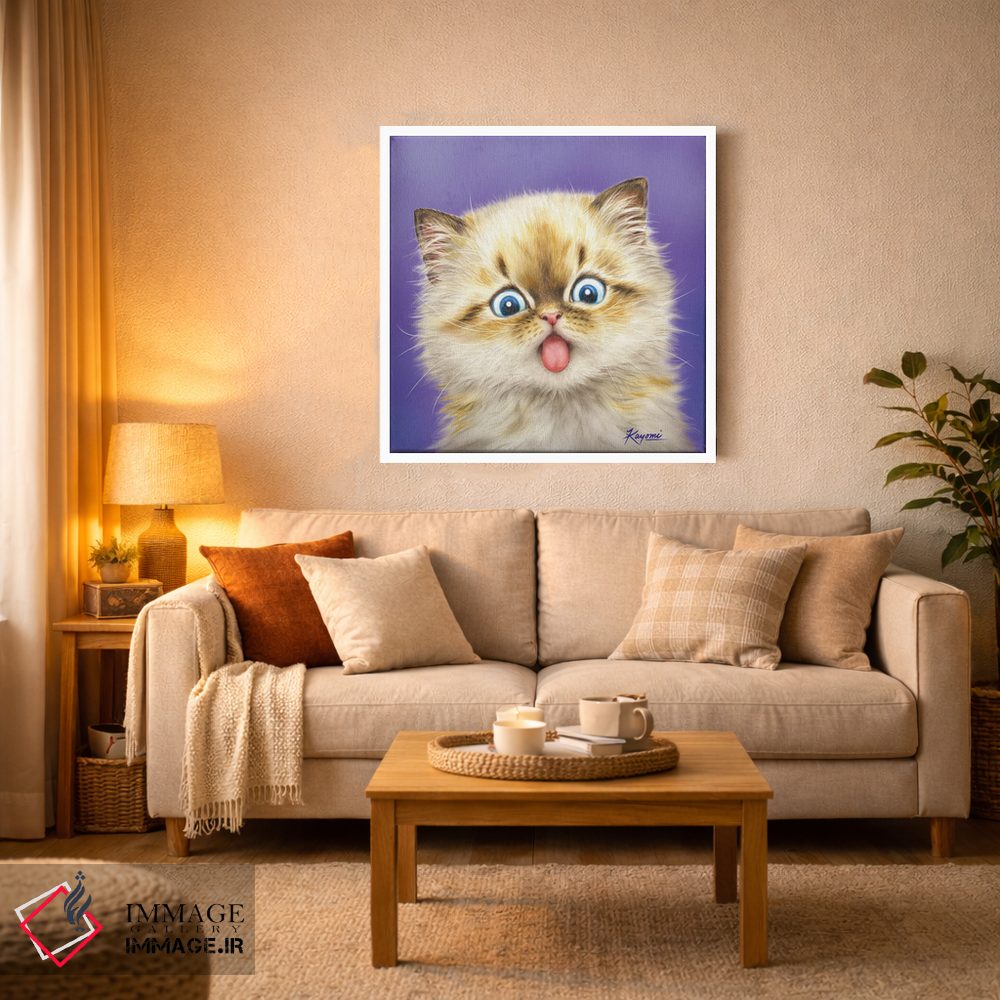 تابلو دکوراتیو ۳۶۵ روز با گربه ها: ۸ اثر کایومی هارای - D3W