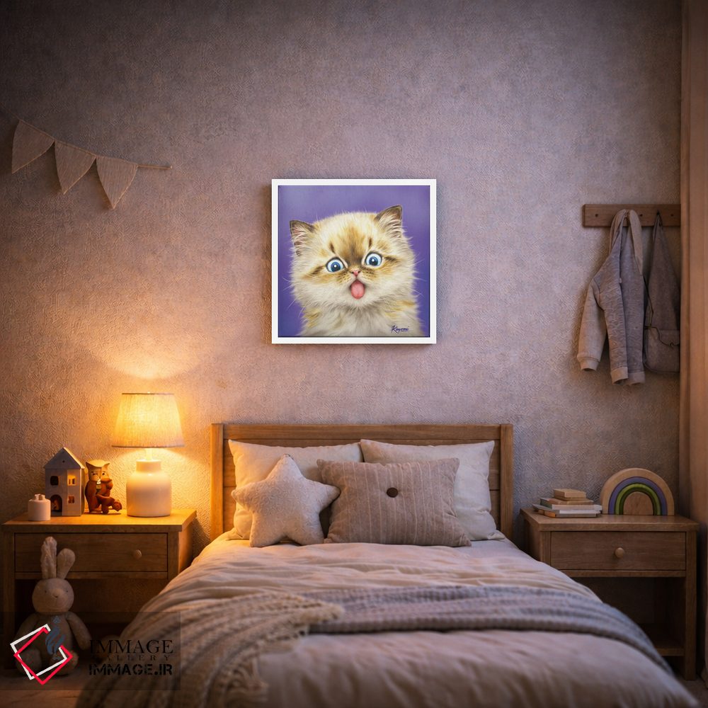 تابلو دکوراتیو ۳۶۵ روز با گربه ها: ۸ اثر کایومی هارای - D6W