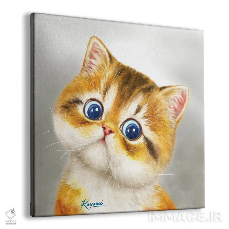 تابلو دکوراتیو ۳۶۵ روز با گربه ها: ۱۲ اثر کایومی هارای - نمای پرسپکتیو محصول