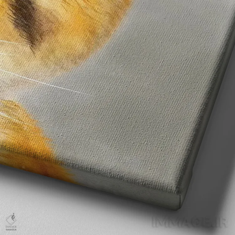 تابلو دکوراتیو ۳۶۵ روز با گربه ها: ۱۲ اثر کایومی هارای - نمای نزدیک بافت بوم