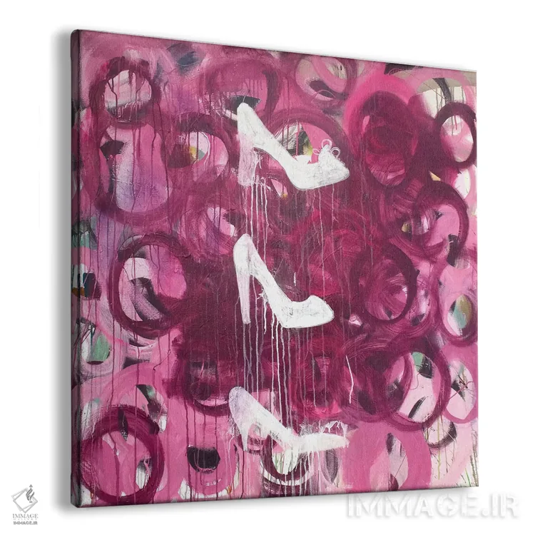 تابلو انتزاعی انتخاب ها اثر کنت یانگستروم - نمای پرسپکتیو محصول