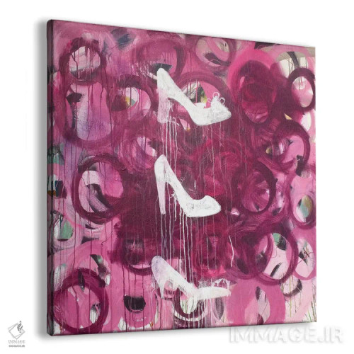 تابلو انتزاعی انتخاب ها اثر کنت یانگستروم - نمای پرسپکتیو محصول