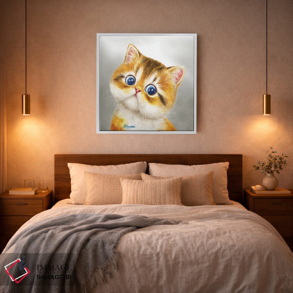 تابلو دکوراتیو ۳۶۵ روز با گربه ها: ۱۲ اثر کایومی هارای - D4W