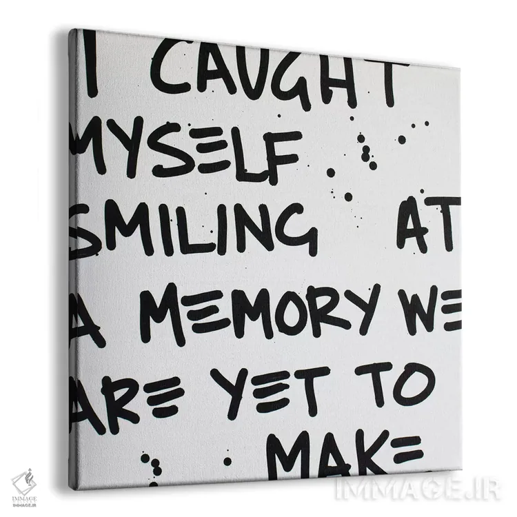 تابلو مدرن خودم را گرفتم ۱ اثر کنت یانگستروم - نمای پرسپکتیو محصول