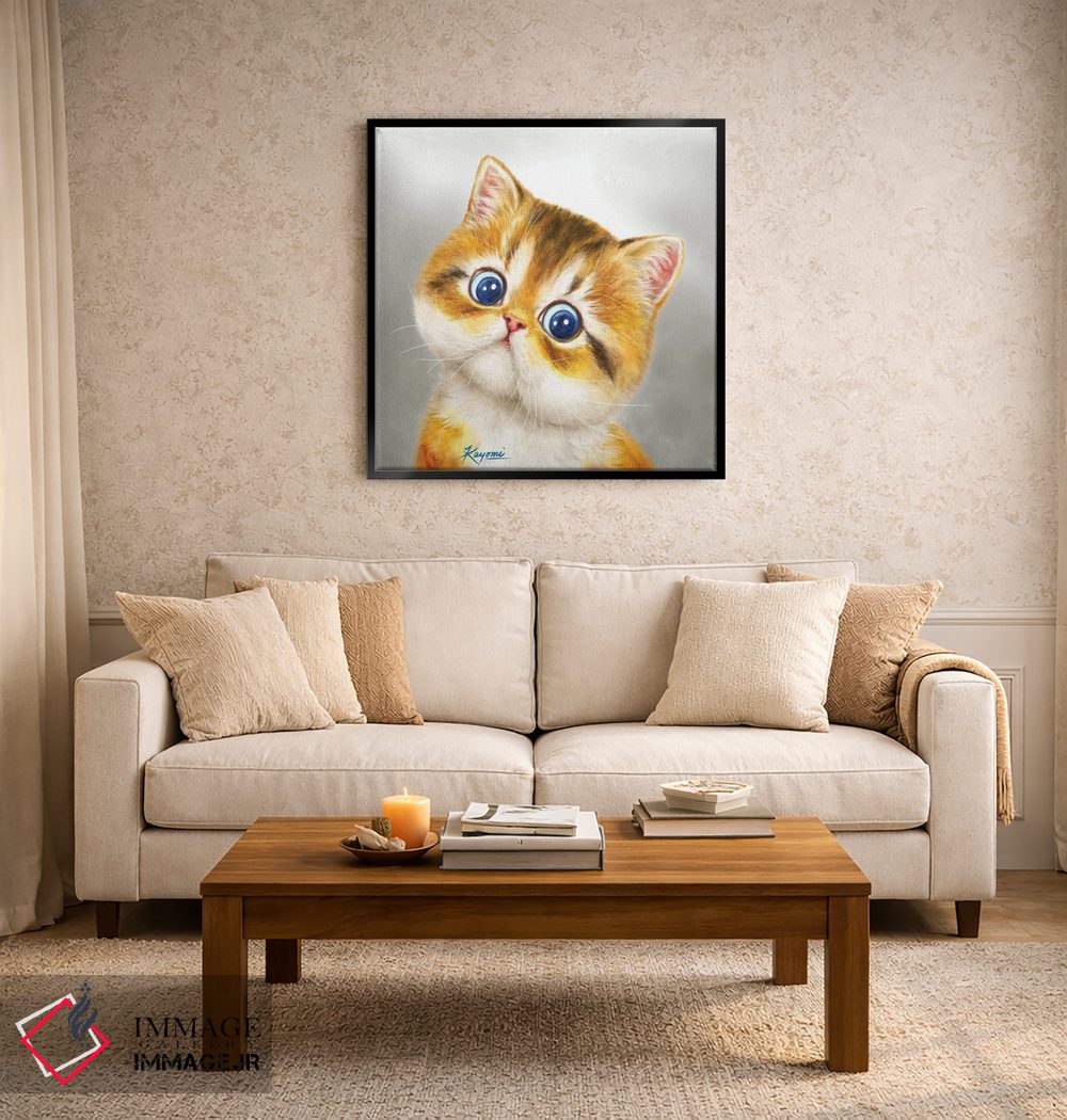 تابلو دکوراتیو ۳۶۵ روز با گربه ها: ۱۲ اثر کایومی هارای - D6B