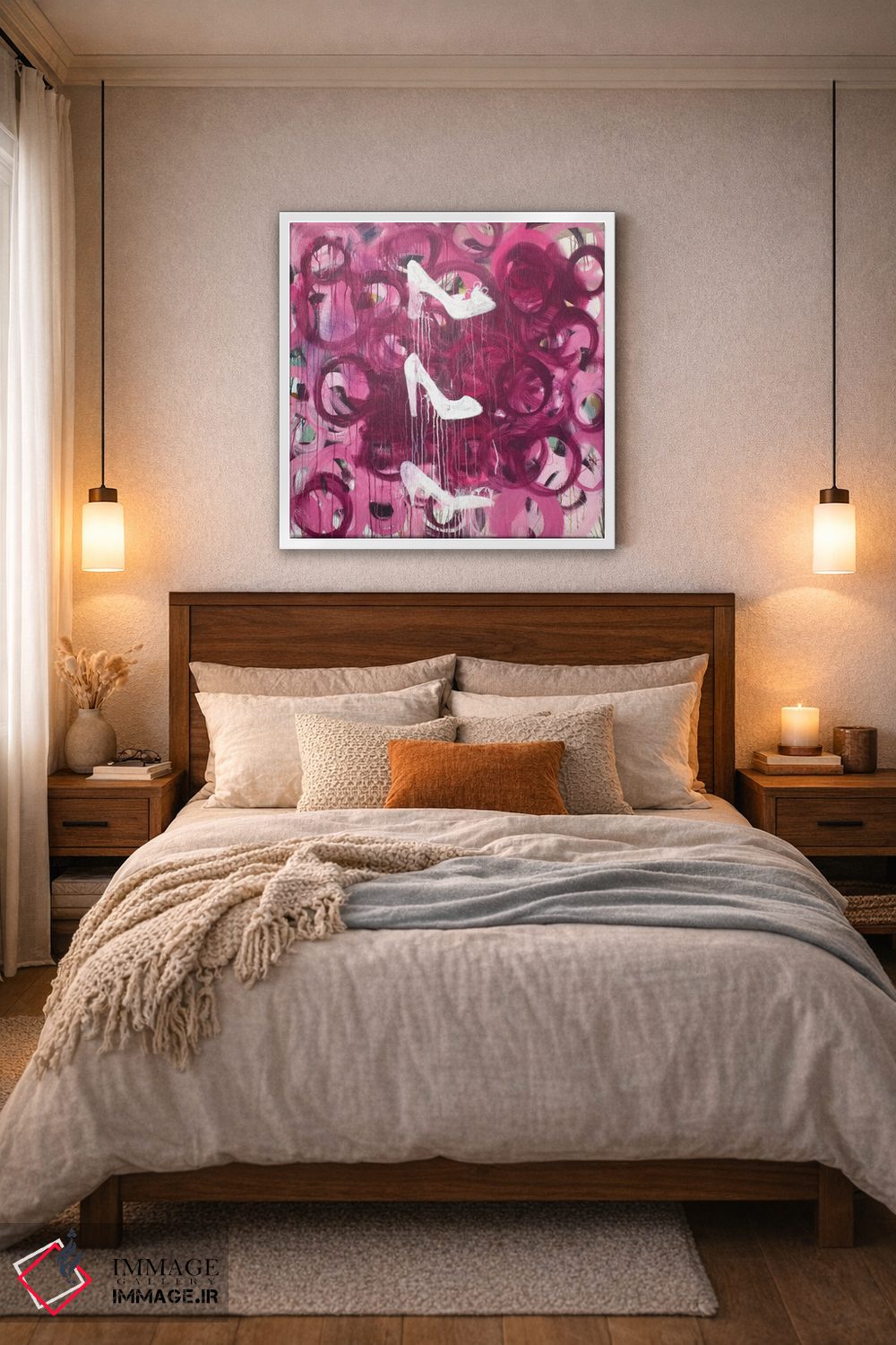 تابلو انتزاعی انتخاب ها اثر کنت یانگستروم - D6W