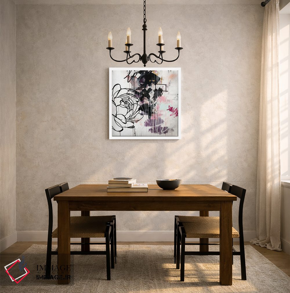 تابلو مدرن گل ها اثر کنت یانگستروم - D3W