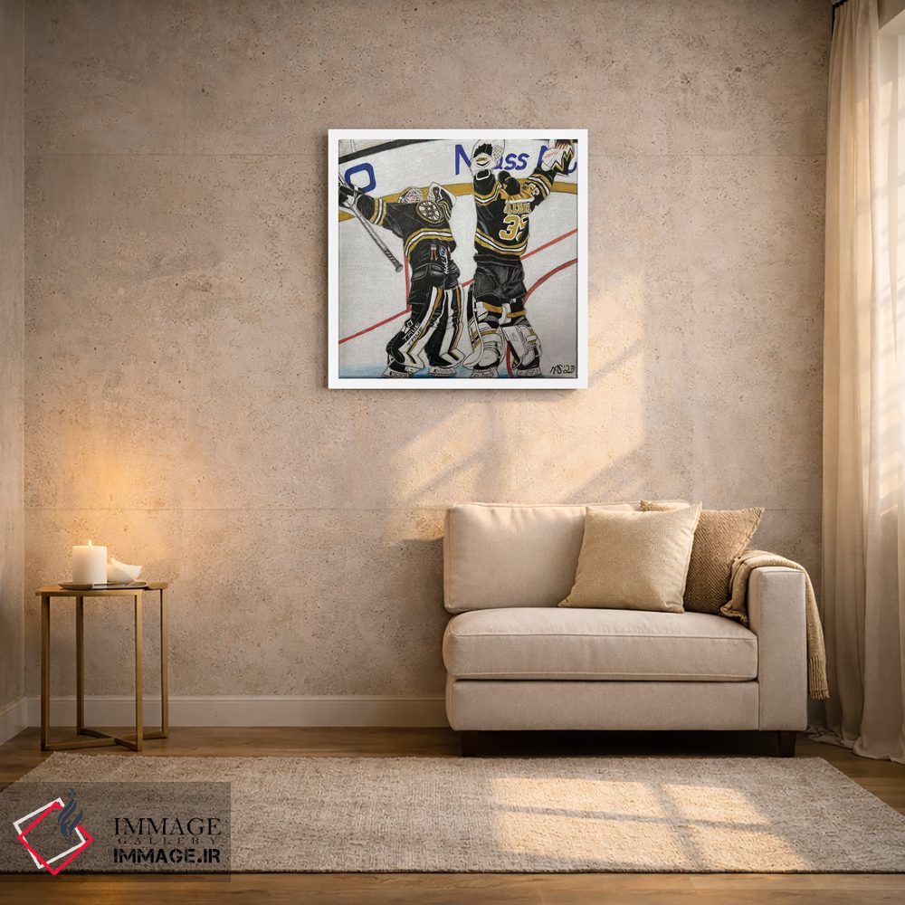 تابلو دکوراتیو در آغوش گرفتن دروازه بان اثر کتی سالیوان - D3W