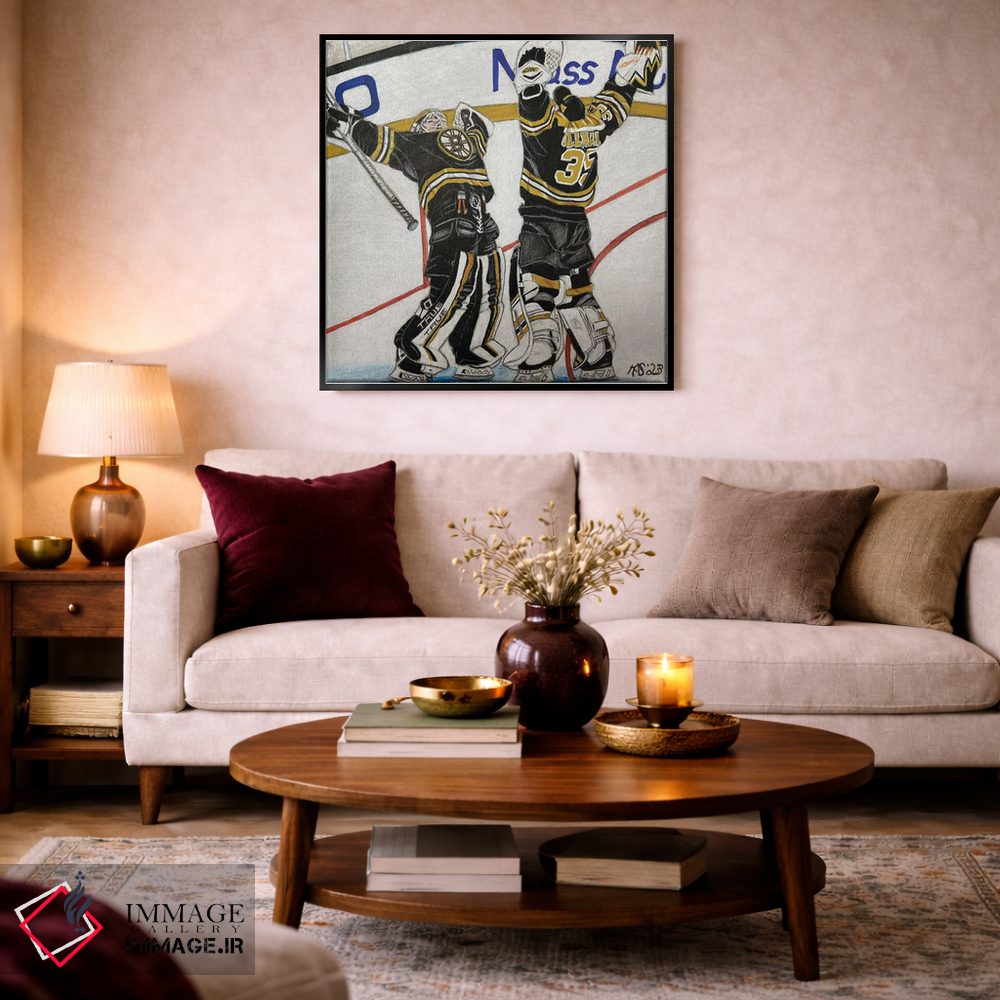 تابلو دکوراتیو در آغوش گرفتن دروازه بان اثر کتی سالیوان - D4B