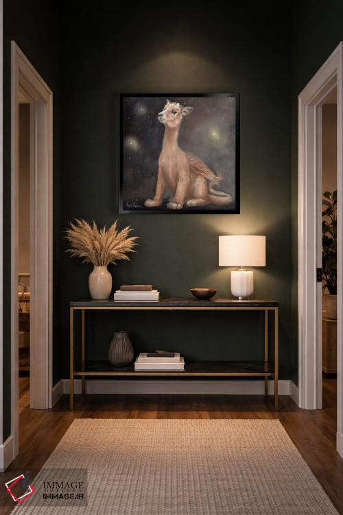 تابلو دکوراتیو ذره ای اثر کایرا ویلسون - D6B