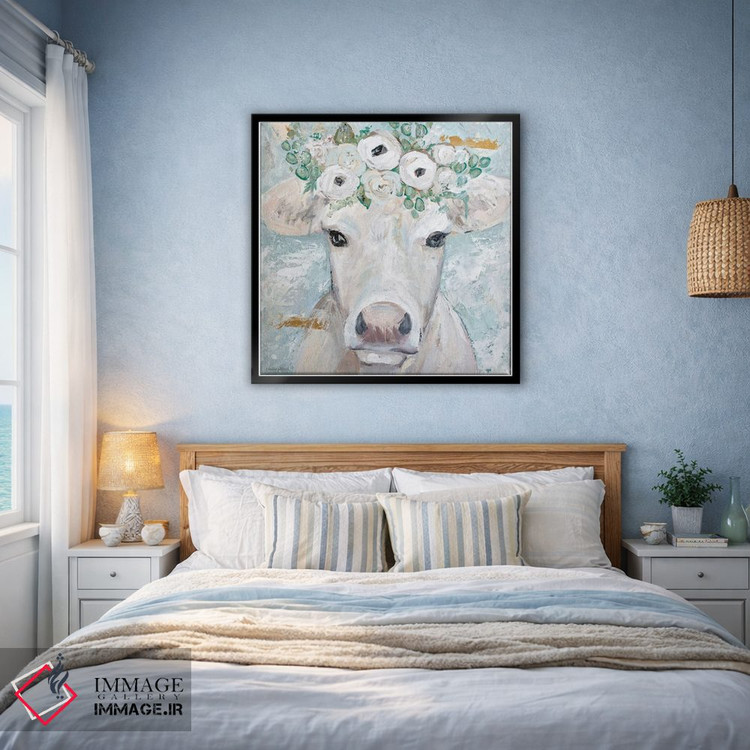 تابلو مدرن آنا بل، گاو اثر مکنزی کیسل - D4B