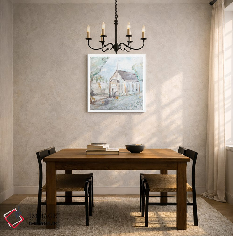 تابلو مدرن خانه مبارک اثر مکنزی کیسل - D3W