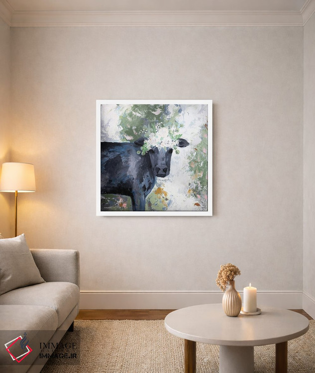 تابلو مدرن میبل، گاو اثر مکنزی کیسل - D3W
