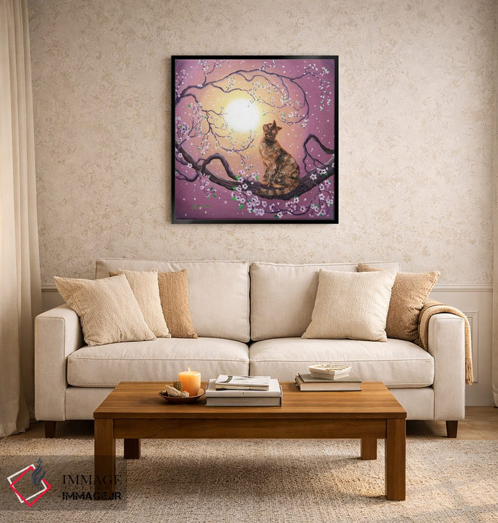 تابلو دکوراتیو والس شکوفه های گیلاس اثر لورا ایورسن - D3B