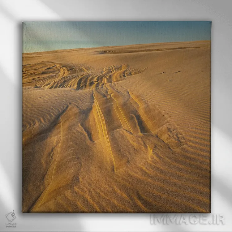 تابلو دکوراتیو لهستان، دریای بالتیک، پارک ملی اسلوینسکی VIII اثر میکولاج گوسپودرک - نمای روبهرو روی دیوار