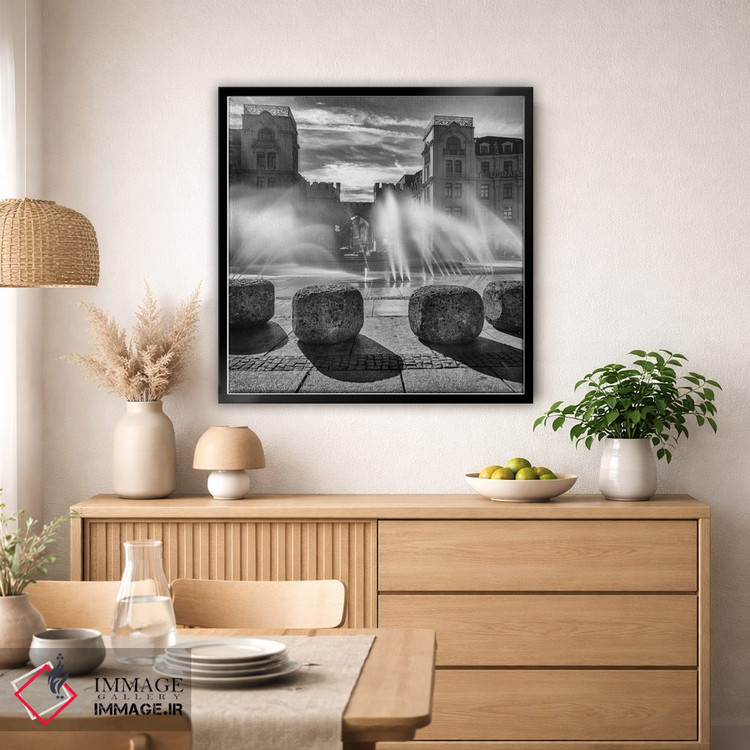 تابلو دکوراتیو آلمان، باواریا، مونیخ، کارلس پلاتز I اثر میکولاج گوسپودرک - D3B