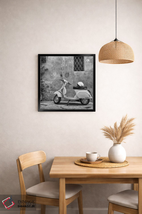 تابلو دکوراتیو ایتالیا، وسپا اثر میکولاج گوسپودرک - D2B