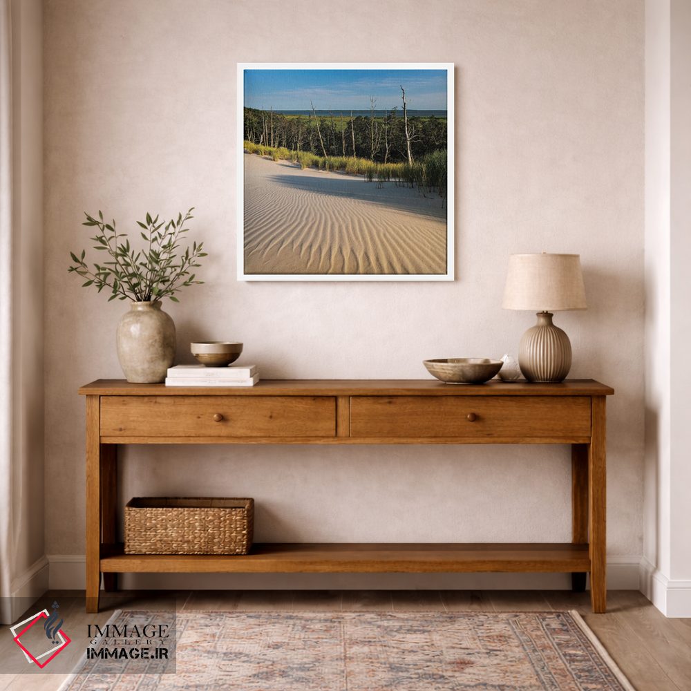 تابلو دکوراتیو لهستان، دریای بالتیک، پارک ملی اسلوینسکی VII اثر میکولاج گوسپودرک - D6W