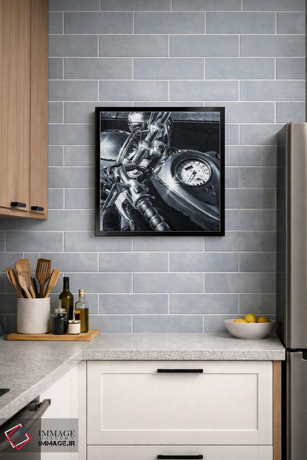 تابلو دکوراتیو موتورسیکلت اثر میکولاج گوسپودرک - D6B