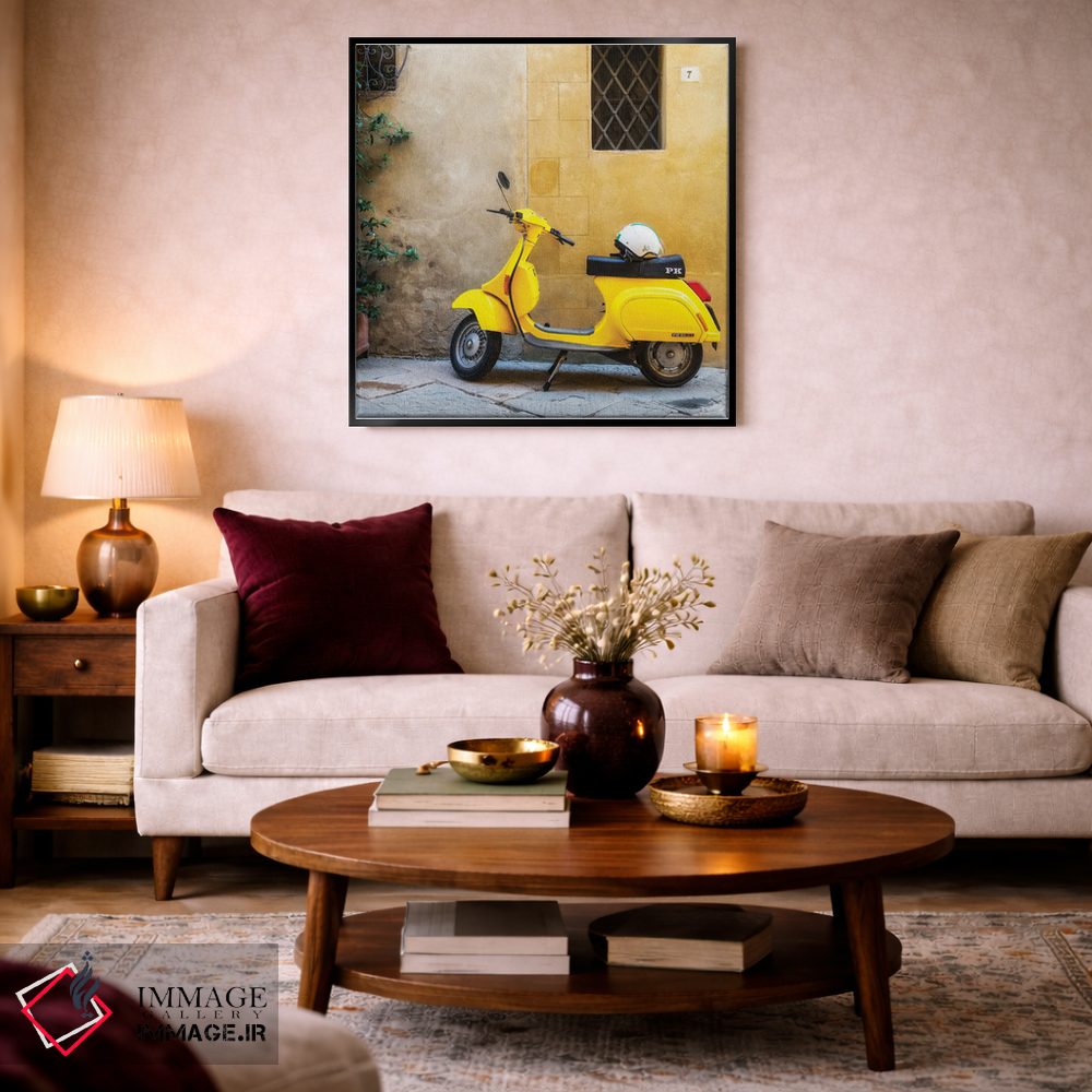 تابلو دکوراتیو وسپا اثر میکولاج گوسپودرک - D2B