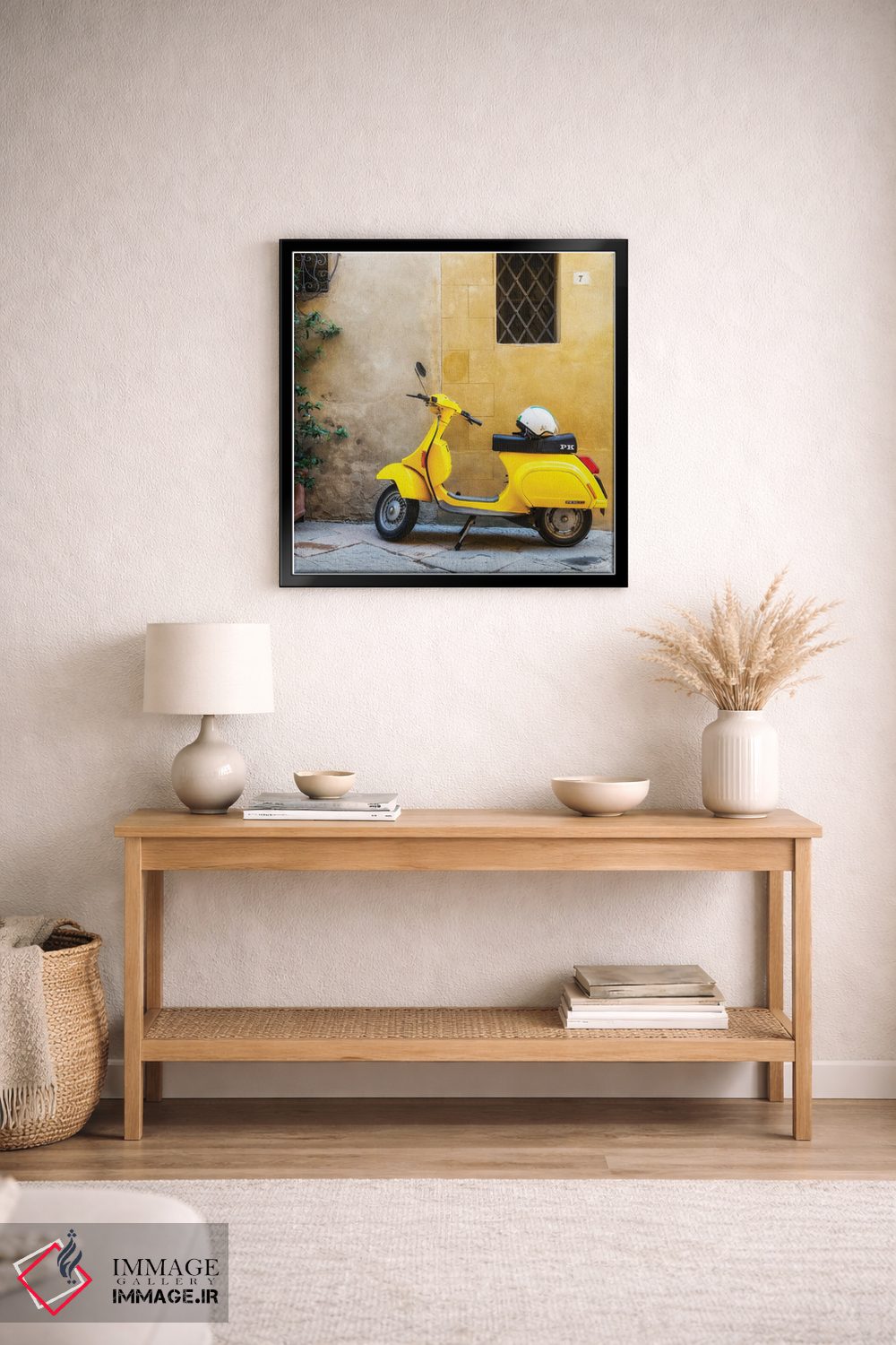 تابلو دکوراتیو وسپا اثر میکولاج گوسپودرک - D4B