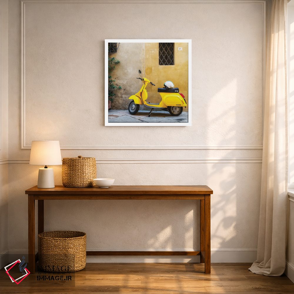 تابلو دکوراتیو وسپا اثر میکولاج گوسپودرک - D6W