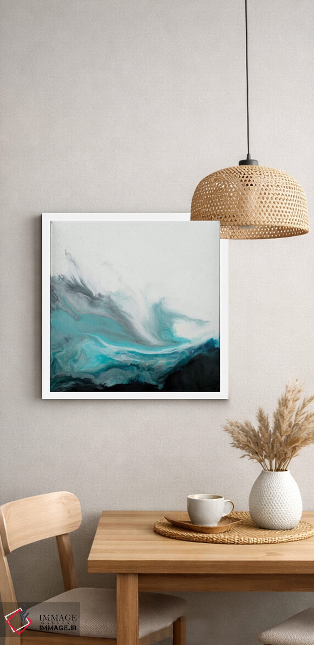 تابلو انتزاعی برخاسته اثر کوری لاول - D3W