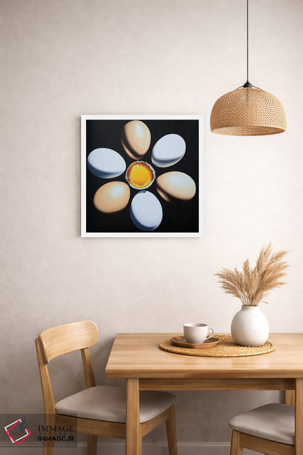 تابلو دکوراتیو خورشید اثر لوسیا برگامینی - D1W