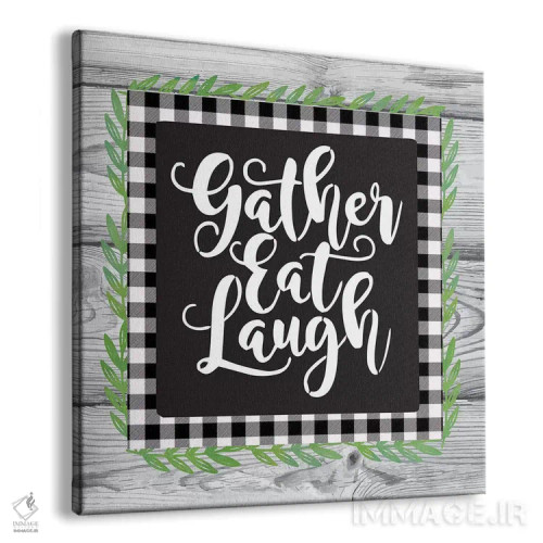 تابلو دکوراتیو گردآوری برداشت پاییزی II اثر لیندا برتل - نمای پرسپکتیو محصول