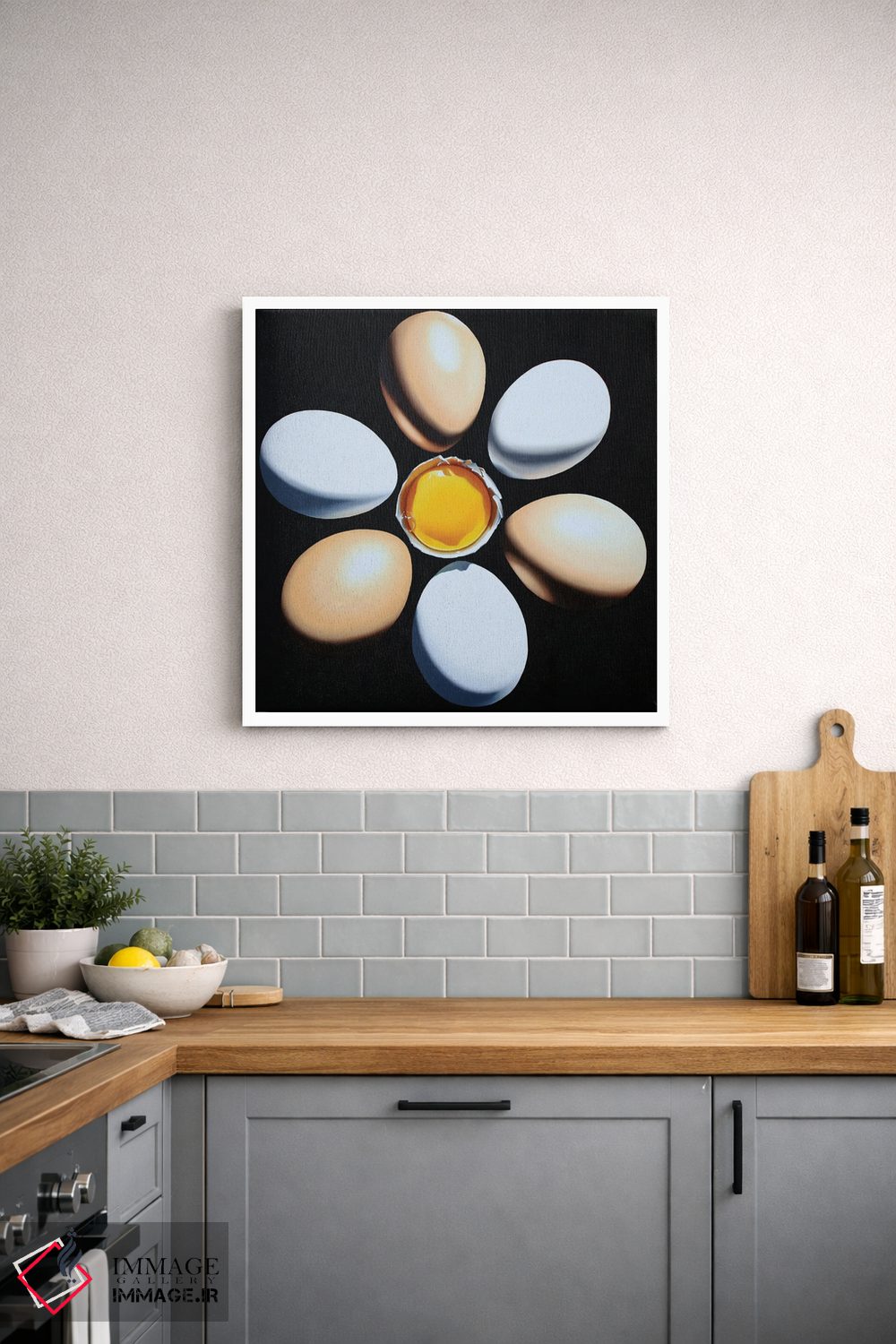 تابلو دکوراتیو خورشید اثر لوسیا برگامینی - D2W