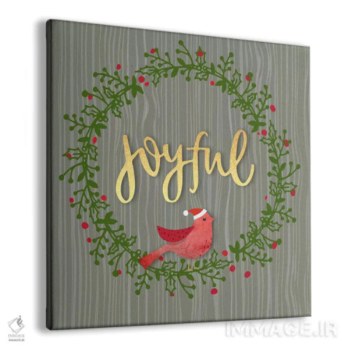 تابلو دکوراتیو شاد اثر لیندا برتل - نمای پرسپکتیو محصول