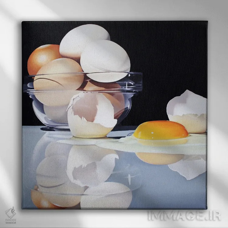 تابلو دکوراتیو من را بازتاب بده اثر لوسیا برگامینی - نمای روبهرو روی دیوار