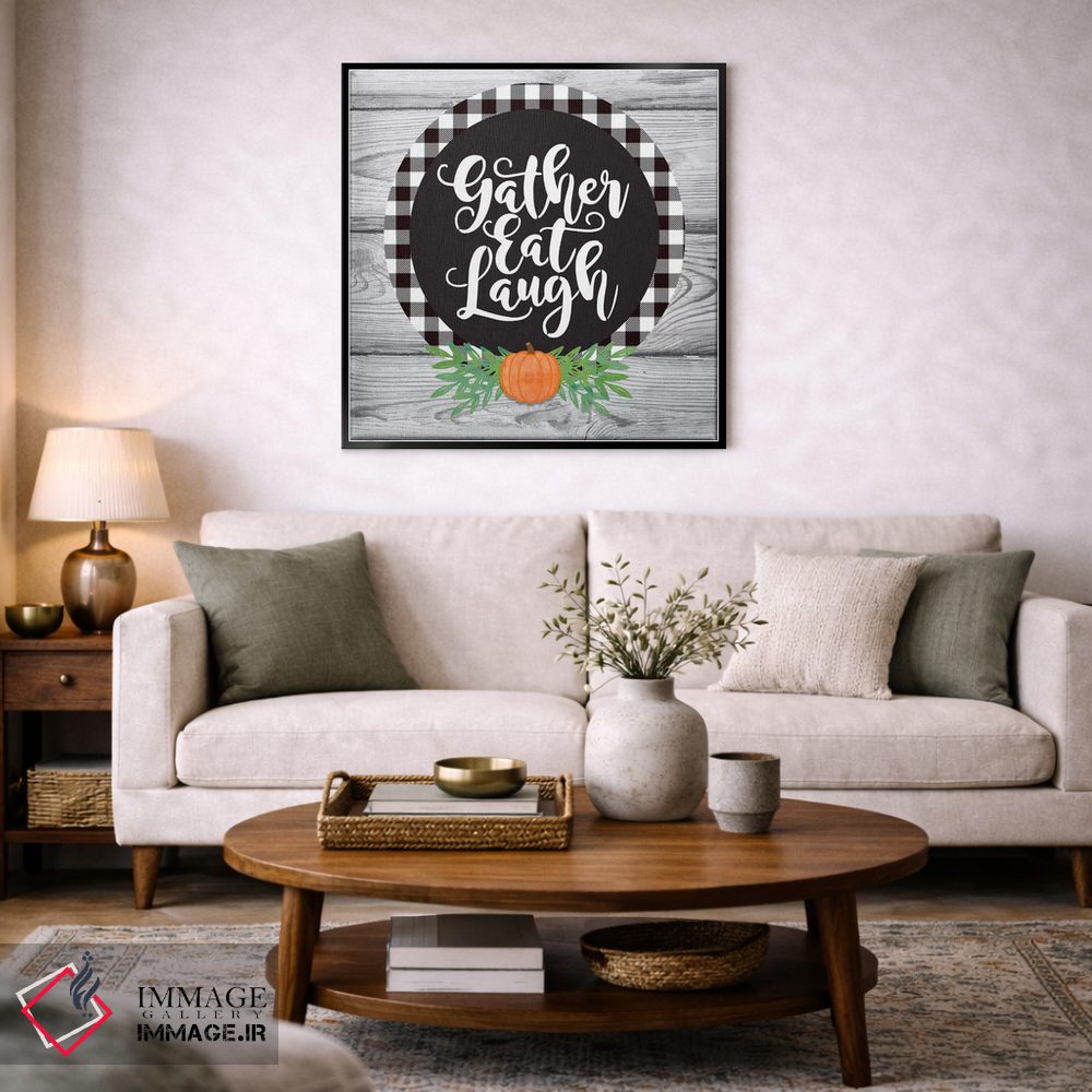 تابلو دکوراتیو گردآوری برداشت پاییزی I اثر لیندا برتل - D4B