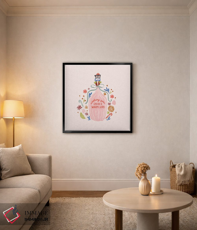 تابلو دکوراتیو جرعه های گرم اثر جیل لابینیک - D4B