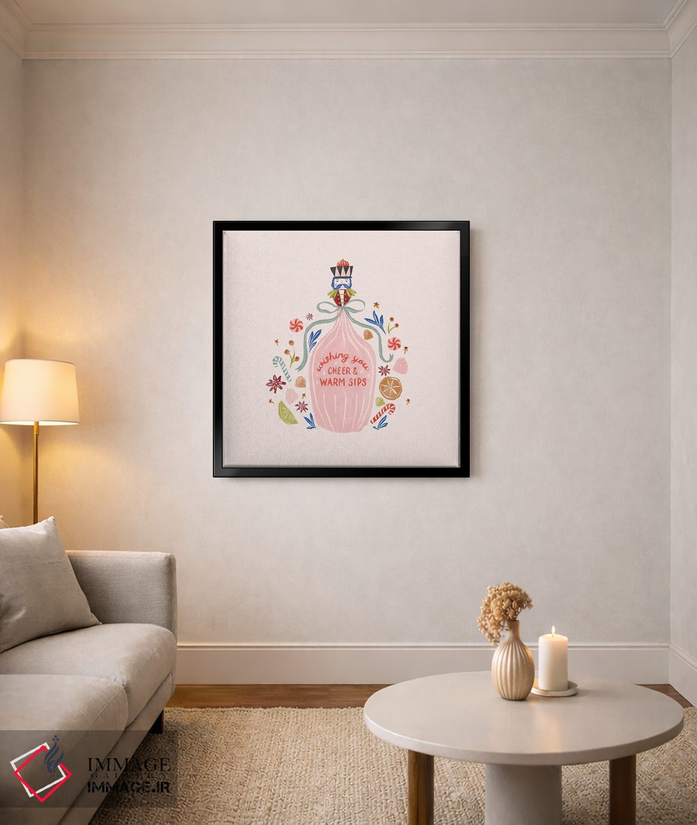 تابلو دکوراتیو جرعه های گرم اثر جیل لابینیک - D3B