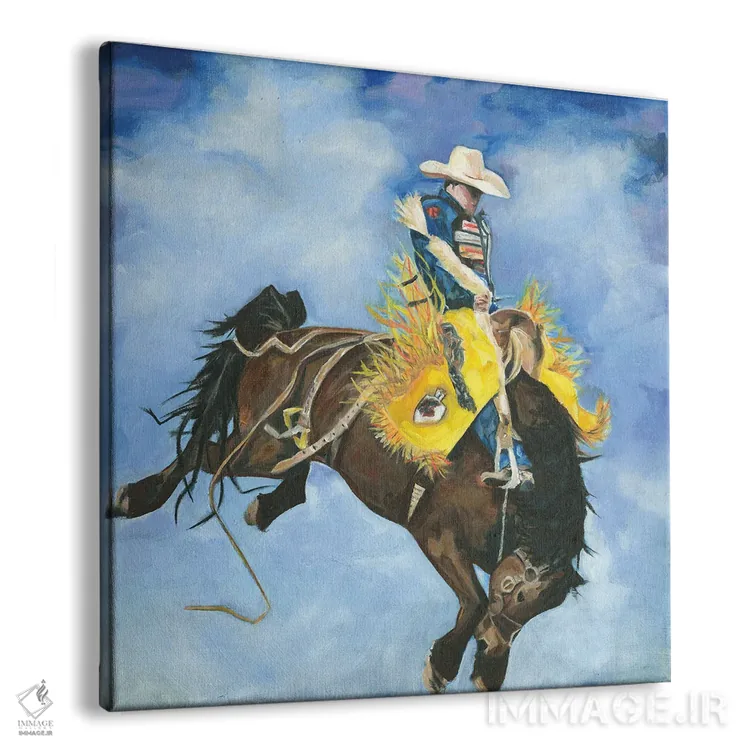 تابلو دکوراتیو برودی اثر لیزا باترز - نمای پرسپکتیو محصول