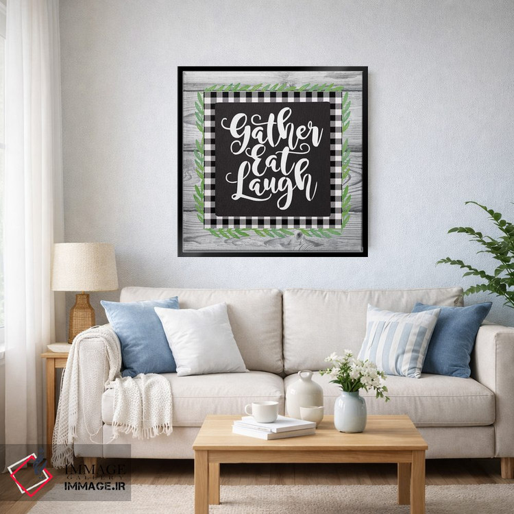 تابلو دکوراتیو گردآوری برداشت پاییزی II اثر لیندا برتل - D5B