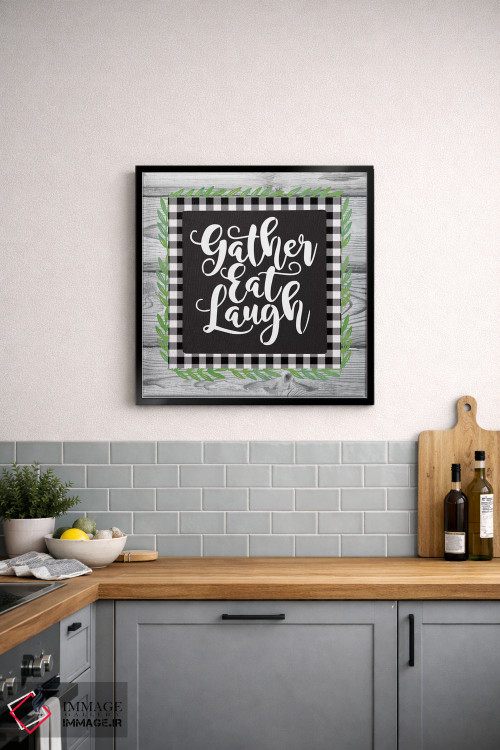 تابلو دکوراتیو گردآوری برداشت پاییزی II اثر لیندا برتل - D6B