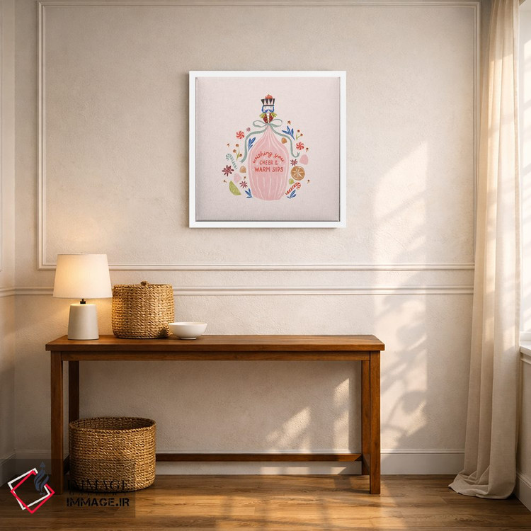 تابلو دکوراتیو جرعه های گرم اثر جیل لابینیک - D5W