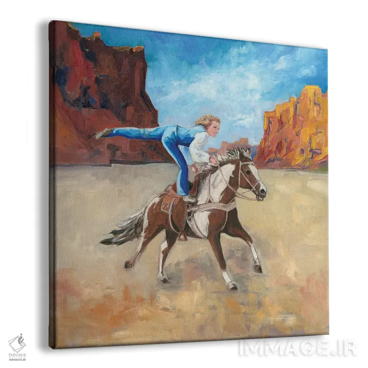 تابلو دکوراتیو جنوب در ضربدر جنوب غرب اثر لیزا باترز - نمای پرسپکتیو محصول