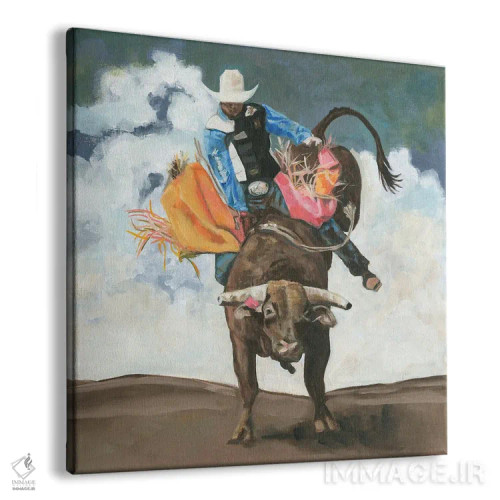 تابلو دکوراتیو آسمان پرسکات اثر لیزا باترز - نمای پرسپکتیو محصول