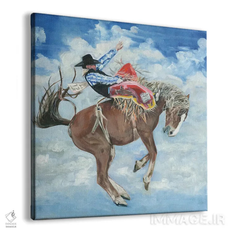 تابلو دکوراتیو پن هندل اثر لیزا باترز - نمای پرسپکتیو محصول