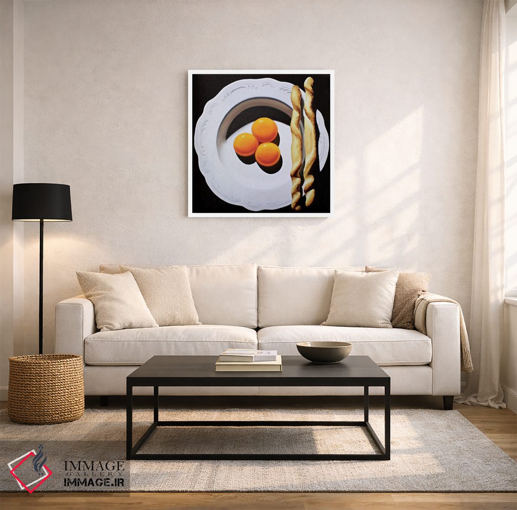 تابلو دکوراتیو گل زمستانی اثر لوسیا برگامینی - D2W