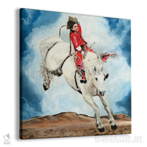 تابلو دکوراتیو ویرژیل افسانه ای اثر لیزا باترز - نمای پرسپکتیو محصول