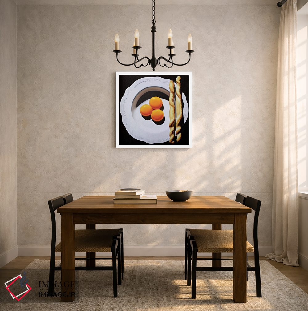 تابلو دکوراتیو گل زمستانی اثر لوسیا برگامینی - D5W