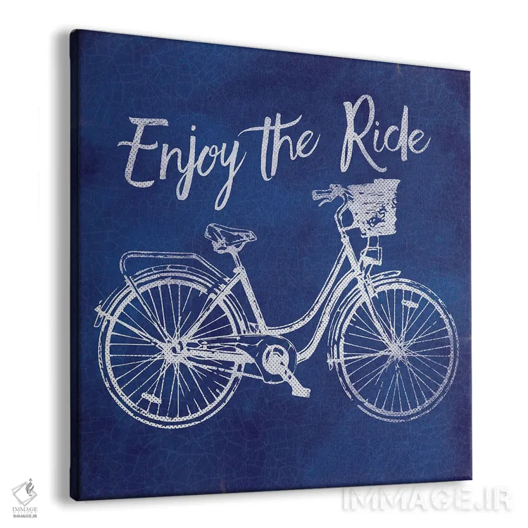 تابلو دکوراتیو از مسیر لذت ببر اثر لولا بیژو و کمپانی - نمای پرسپکتیو محصول