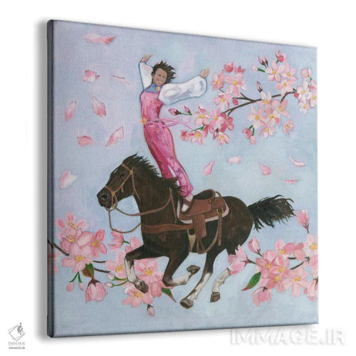 تابلو دکوراتیو گیلاس گیلاس اثر لیزا باترز - نمای پرسپکتیو محصول